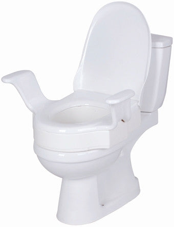 Nobi Lift Toilet Seat with Arms - 80mm height adapter